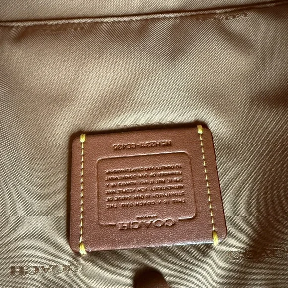 Coach Cary Shoulder Bag Gunmetal - Picture 12 of 16